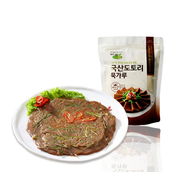 [김영근 명인의묵]국산 도토리 묵가루 500g 1kg/도토리가루