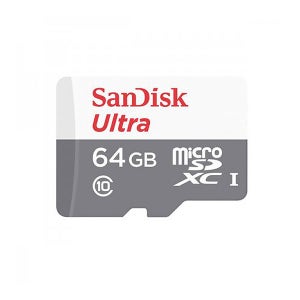 샌디스크 마이크로 SD카드 64GB ULTRA 메모리카드 QUNR 블랙박스 홈캠 핸드폰