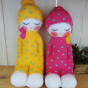 옐로핑크커플-양말인형 DIY키트