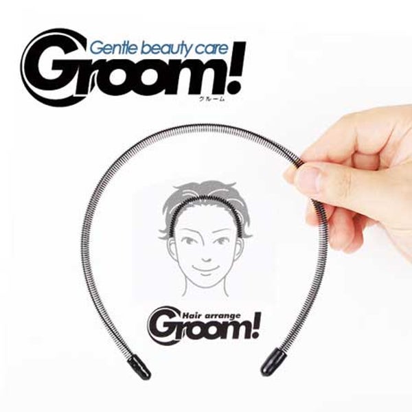 카이 Groom 남자 머리띠 스프링타입 헤어밴드