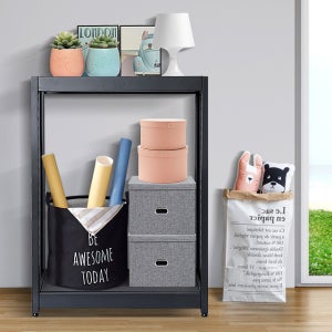 철제 시스템장 옷장 행거 드레스룸 맞춤 옷방 독립형2단 90x60x30cm