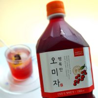 문경 행복한 오미자 청 원액 1.5L (비정제 원당)