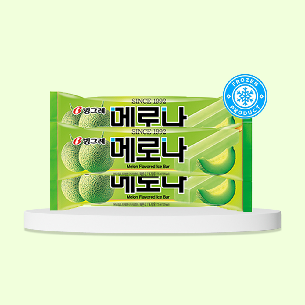 막대 바 빙그레 아이스크림 메로나