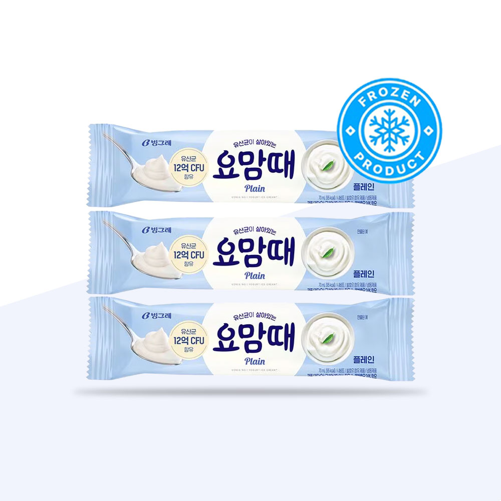 요거트 막대 아이스크림 요맘때 플레인 바