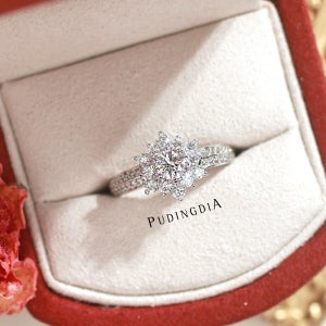 (셀리느) 3부 천연 다이아몬드 반지 프로포즈, 결혼반지, 웨딩링 서울, 청주 쇼룸