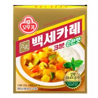 오뚜기 백세카레 3분 순한맛 200g