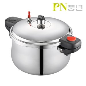 [패킹+고무장갑 선물행사] 풍년압력밥솥 식당 업소용 대용량 압력솥 하이커머스 에스 15인용 삼계탕 수육