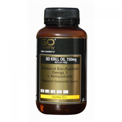 [고헬씨] Go <b>크릴오일</b>(남극해 크릴새우 오메가3) <b>750mg</b> 60캡슐