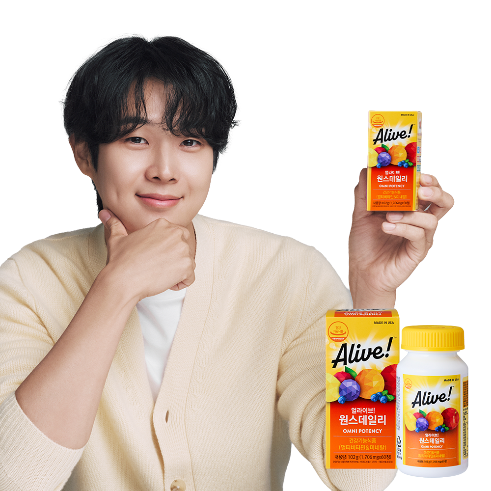 얼라이브 원스데일리 멀티/포맨/ 우먼 60정 비타민B군 미네랄 종합영양제