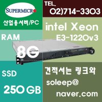 산업용 서버 PC SP1220825/ E3-1220v3 /8G /SDD 250G