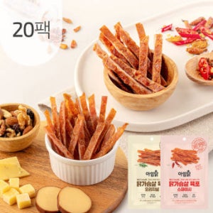 아임닭 닭가슴살 육포 30g 2종 20팩