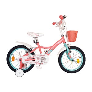 박스훼손 옐로우콘 어린이자전거 40.64cm(16인치) 네발 유아 보조바퀴자전거