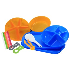 리빙베리 피크닉세트 캠핑그릇 플라스틱용기 캠핑용품 캔따개 병따개 봉지집게