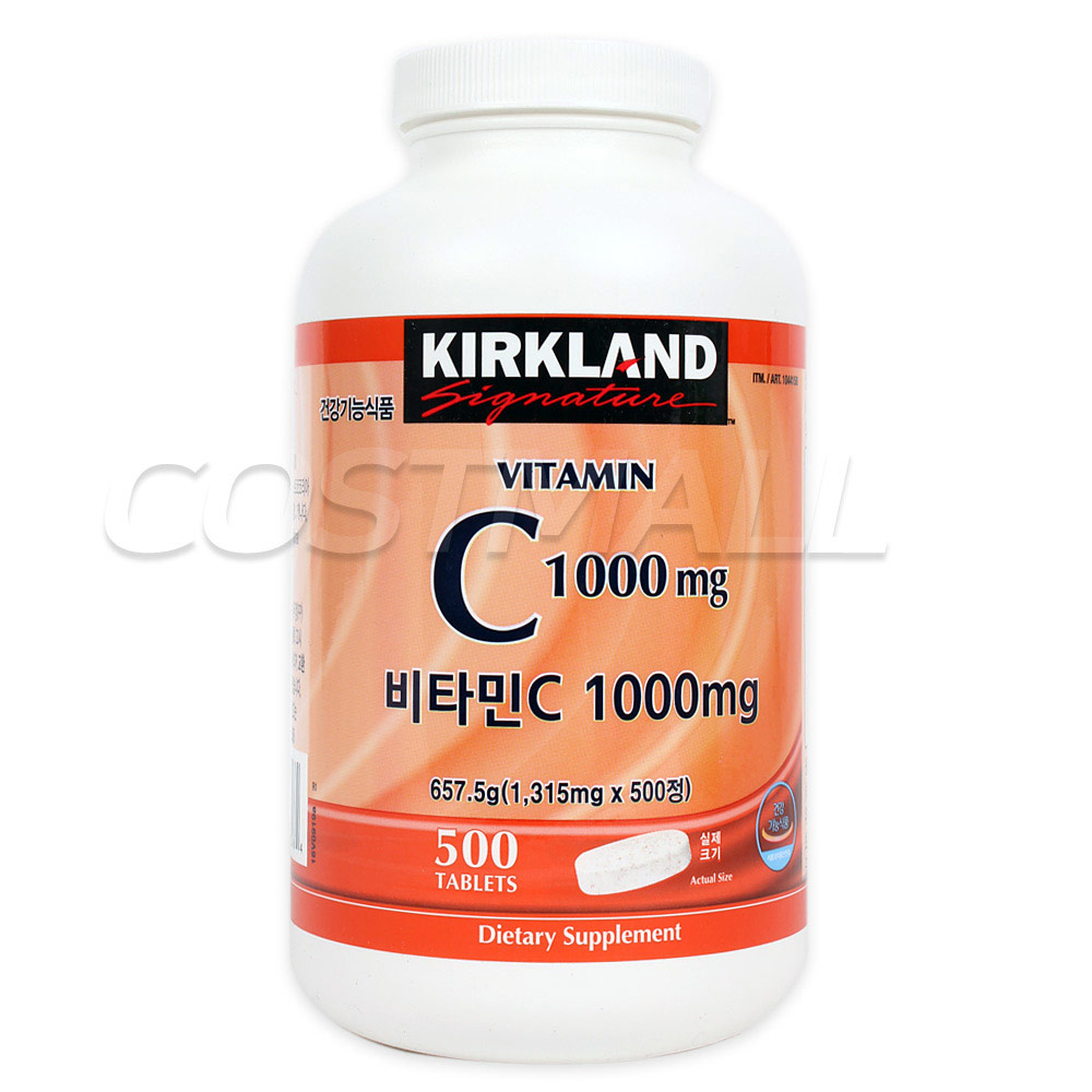 커클랜드 비타민C 1000mg 1315mg X 500정/영양제/코스트코
