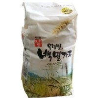 우리밀 백밀가루 (1kg) 우리밀농협 국내산밀 통밀가루