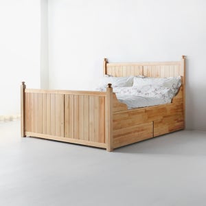 TORINO 원목침대 퀸 160200 자작나무