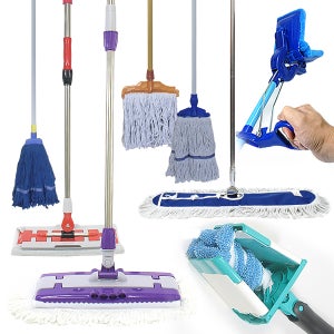 다양한 청소밀대 대걸레 모음전 마포걸레 학교 사무실 가정용 밀대 물걸레 바닥 걸레포