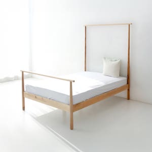 [매트리스패키지] VIENA 원목침대 슈퍼싱글 120200 자작나무 2381.2899