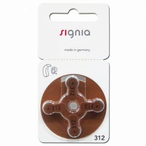 지멘스 보청기배터리 312번 1박스 (40알) 갈색 독일생산 시그니아배터리 금강보청기