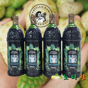 파트너코 모린다노니 타히티안클래식 노니주스 1L 4병 총4L 미국완제품 오리지널