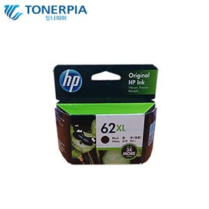 HP 정품 C2P05AA C2P07AA HP62XL 대용량 ENVY 5640 7640