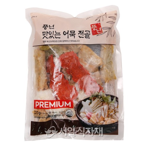 豊年(プンニョン) おいしいおでん鍋 320g (ソース込み) 総合盛り合わせおでん鍋、ホフ・居酒屋・バーのおつまみ・キャンプ用