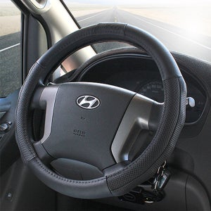 현대모비스 럭셔리 핸들커버/380mm/370mm/자동차용품/국산/순정용품/무료배송/올뉴말리부
