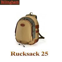 [정품빌링햄] Rucksack25 Khaki Canvas / Tan Leather - 충무로 강산 -