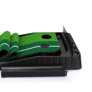 볼튐방지 골프퍼팅연습기 퍼터거치형 자동리턴 저소음 퍼팅매트 골프용품