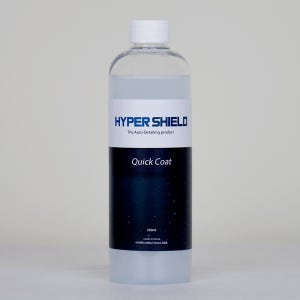 셀프 유리막코팅제 고성능 물왁스 퀵디테일러 QD 퀵코트 500ml 빵패드 하이퍼쉴드