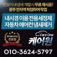 광주에바크리닝 에어컨냄새제거/히터냄새제거 내시경이용 에어컨전용세정제사용 출장 픽업 한달이내 재발시 무료 재시공 불스원 필터 추가가능