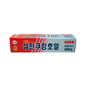 삼진 쿠킹호일 종이호일 업소용 가정 주방 알루미늄 은박 30cmx60m, 20개
