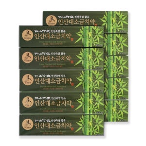 인산죽염 대소금 치약 160g 10개