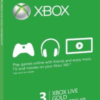 Xbox 360 - Xbox LIVE Gold 3-Month Membership Card UK Import