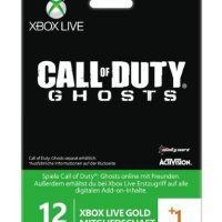 Xbox Live Gold 12+1 Monate Prepaidkarte Call of Duty Ghosts