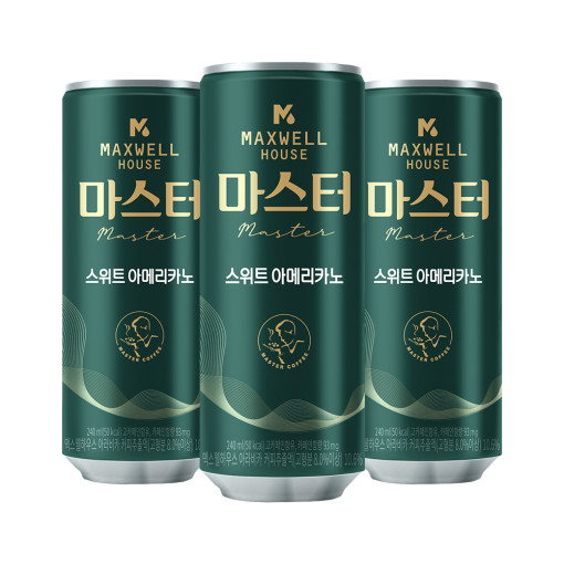 맥스웰하우스 마스터 스위트아메리카노 캔커피