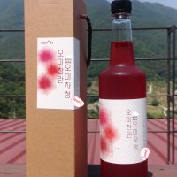 [최상급오미자사용] 2년 저온숙성 문경 생오미자청 750ml -이화령 450고지