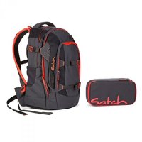 Satch by Ergobag - 2 tlg. Set Schulrucksack - Coral Phantom