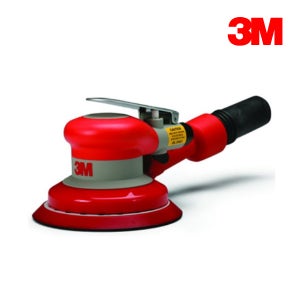 3M 125mm 에어 원형 샌더기 샌딩기 자가흡입방식