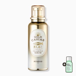 [스킨푸드/샤인머스캣 토너 14ml 증정] 골드 캐비어 콜라겐 플러스 세럼 40ml