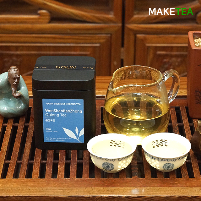 고운 문산포종 프리미엄 50g - 대만 우롱차 청향 청차 반발효차 메이크티