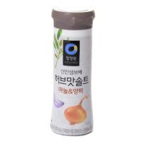 대상 청정원 허브맛솔트 마늘 양파 52g