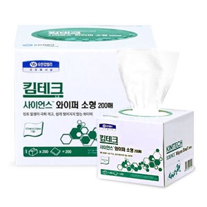 킴테크 사이언스 41112 와이퍼 소형 200매 60카톤