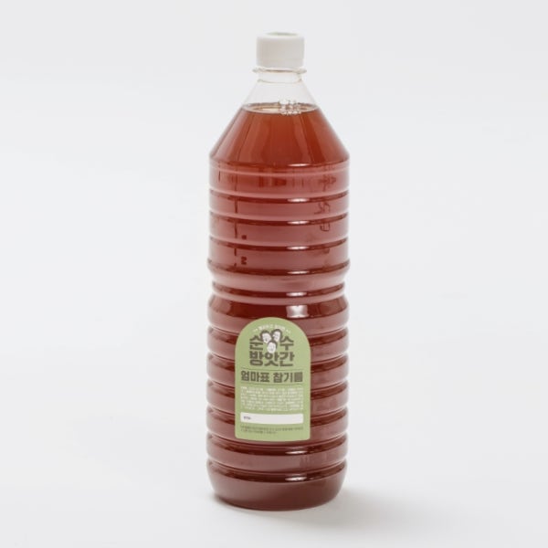 참기름 1.5L 중국산 참기름 대용량 업소용 수입 저온압착 순수방앗간