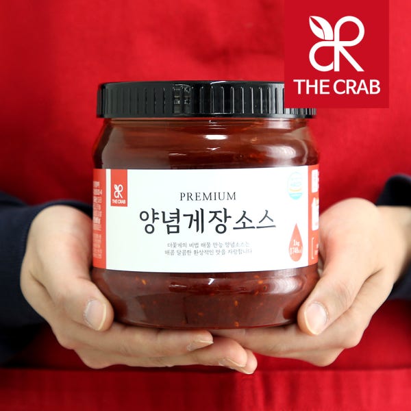 더꽃게 DIY 양념게장 양념소스 1kg 꽃게장 무침 해물전용 만능소스