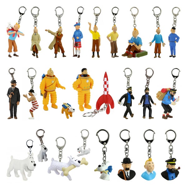 TINTIN 땡땡 틴틴 굿즈 자동차 가방 키링 키홀더 에어팟 커플 열쇠고리