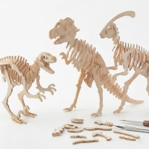 오꿈 3D 입체 나무퍼즐 공룡조립 키트 유아교구 초등학생 집콕놀이 장난감