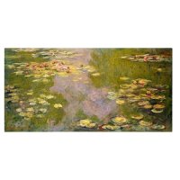 Monet 59, 모네명화 연꽃풍경화 수련, 모사화 유화그림 주문제작,100% 수작업그림[호텔그림,연꽃그림,거실그림,모텔그림,카페그림,병원그림,사무실그림,회사그림,선물그림,식당그림