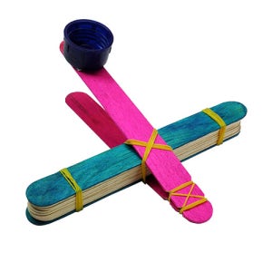 (과학키트) 나무막대투석기(5인용) / 탄성 지레원리 과학실험