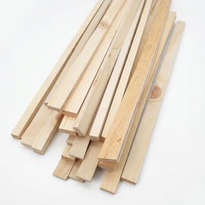 목재 자투리 쫄대 나무쫄대 각목 DIY 몰딩 합판 300-400mm(30개)